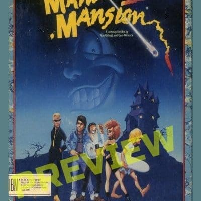 Maniac Mansion Game Poster