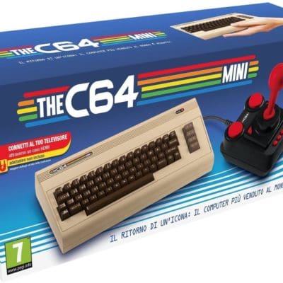 The C64 Mini + 1 Joystick + 64 Games Pre-Installed