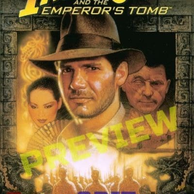 Indiana Jones and the Emperor's Tomb Game Poster