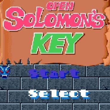 Open Solomon's Key - Open-source remake of the 1986 Arcade classic for Windows