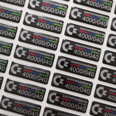 Amiga Dome Label (One Piece)