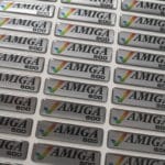 Amiga Dome Label (One Piece) Amiga 600 White