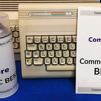 Give Your Home a Drab '80s Makeover With Commodore 64 Colored Spray Paint