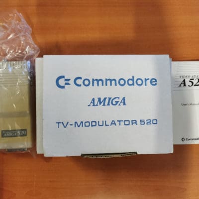 Commodore Amiga 520 TV Modulator *Boxed*