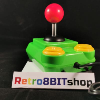 ArcadeR joystick - Green & Yellow - New in Box [NEW]