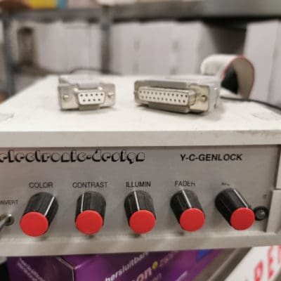 Electronic Design y/c genlock