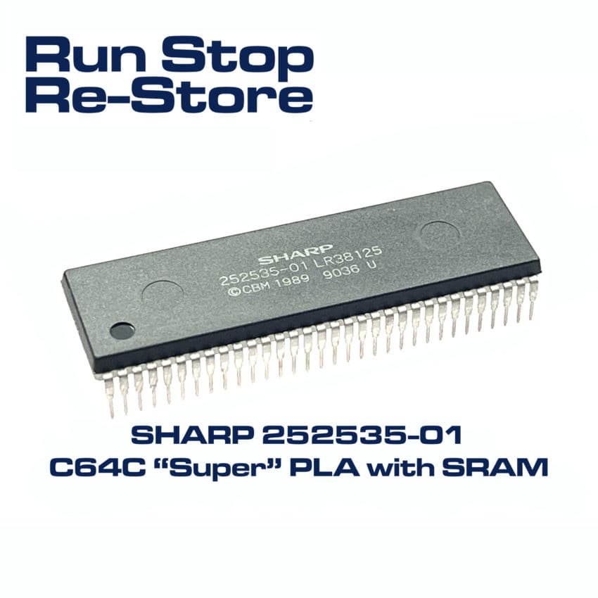 Sharp 252535-01 "Super" PLA for the Commodore 64C (New Old Stock)