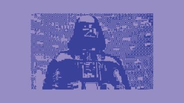 Star Wars - I Am Your Father - C64 BASIC Blue PETSCII