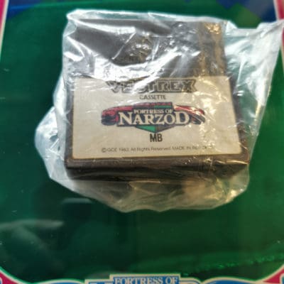 Vectrex game + overlay: Fortress of Narzod
