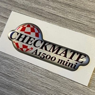 Checkmate A1500 Mini Badge