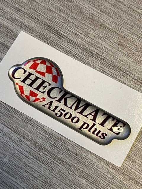Checkmate A1500 Plus Badge