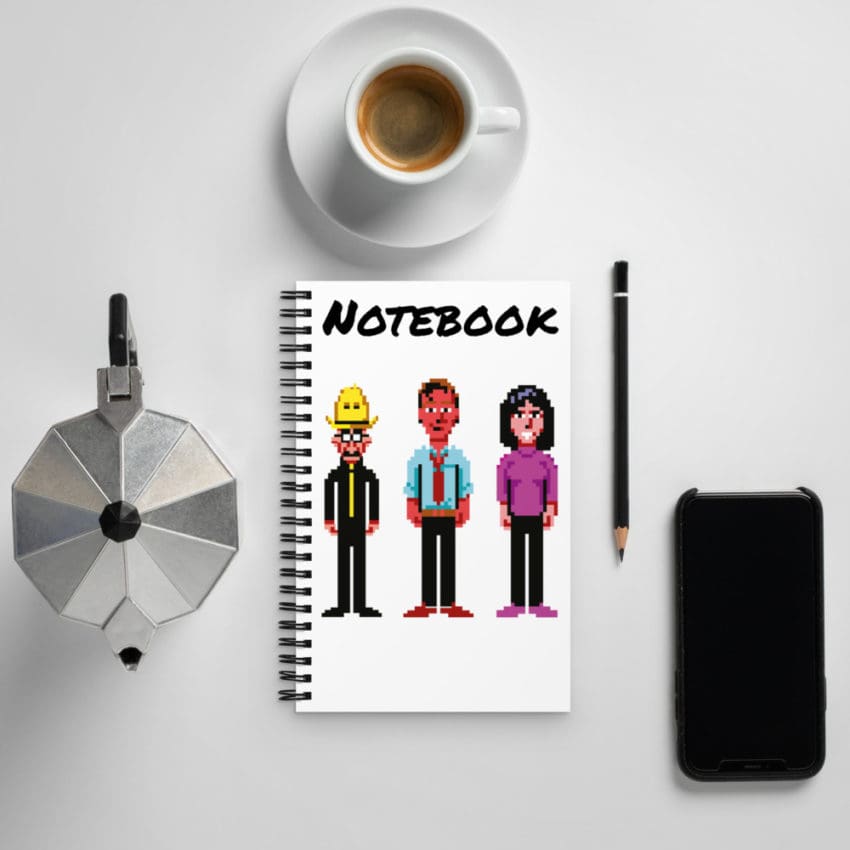 Zak Spiral notebook