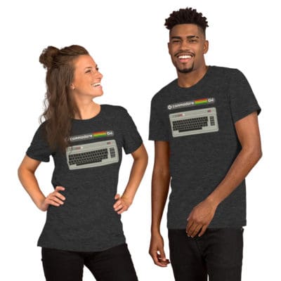 Commodore 64 Console Short-Sleeve Unisex T-Shirt