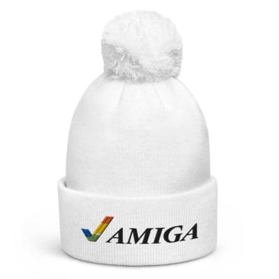 Amiga Light Pom pom beanie