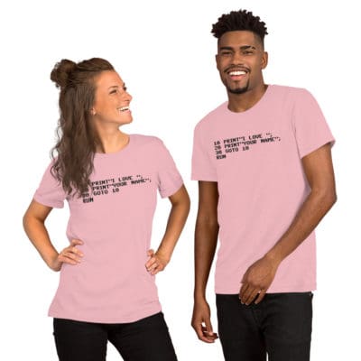 Commodore 64 I love Light Short-Sleeve Unisex T-Shirt