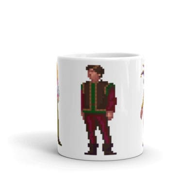 Kyranda White glossy mug