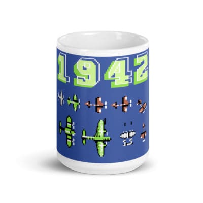 1942 Pacific White glossy mug