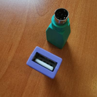 USB to PS/2 adapter for mouse
