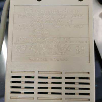 Amiga 500/600/1200 Power Supply Original (Light version) - 220v/50hz