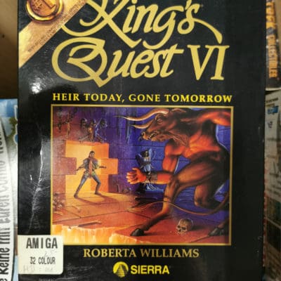 Kings Quest VI Amiga Big Box