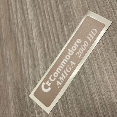 Amiga 2000 HD Badge