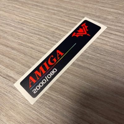 Amiga 2000 Vampire Badge