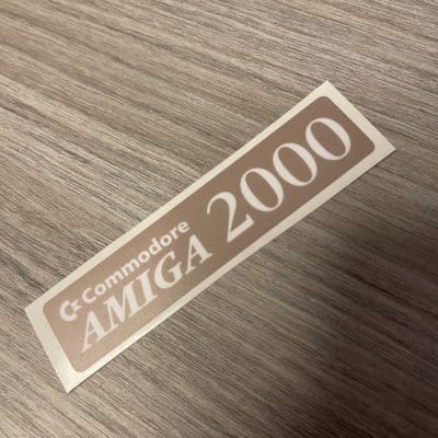 Amiga 2000 Badge