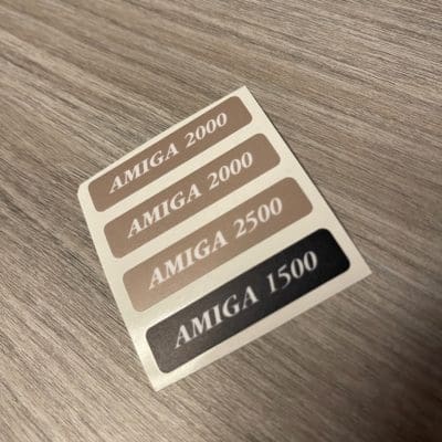 A1500 / A2000 / A2500 keyboard badge
