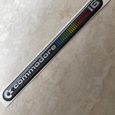 Commodore 16 breadbin badges