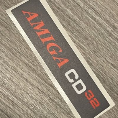 Amiga CD32 Case sticker