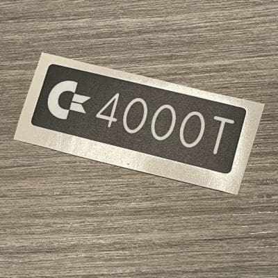 Amiga 4000T badge