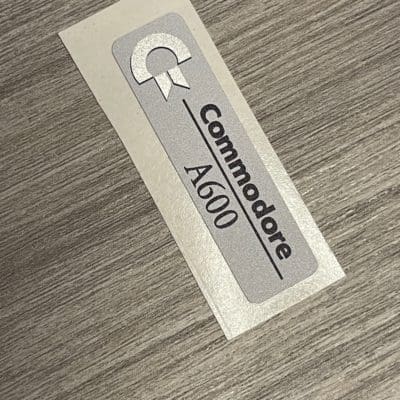 Amiga 600 badge