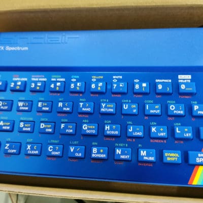 Zx Spectrum case set - Blue [NEW]
