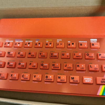 Zx Spectrum case set - Orange [NEW]