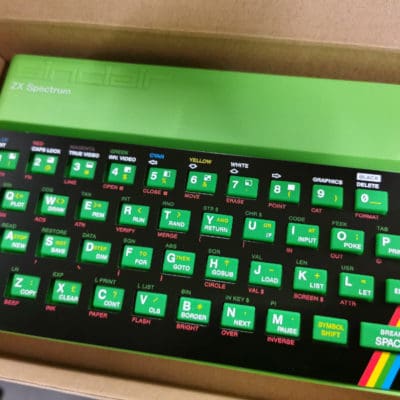 Zx Spectrum case set - Green [NEW]