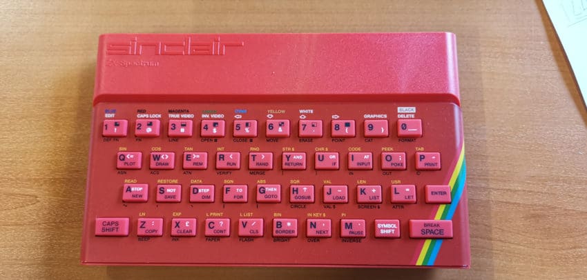 ZX Spectrum case set - Red [NEW]