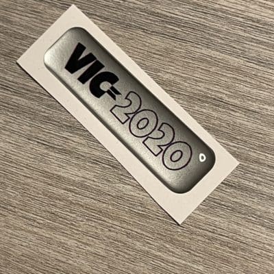 VIC2020 badge