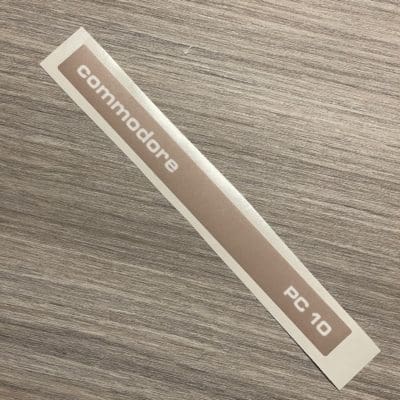 Commodore PC 10 badge