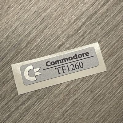 Amiga 1200 - 1260TF badge