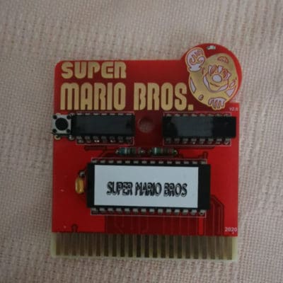 Super Mario Brothers Custom Cartridge - Custom Made