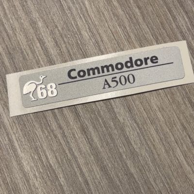 A500 - EMU68 badge
