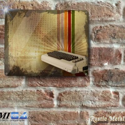 Classic Commodore 64 (C64) - Metal Sign
