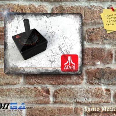 Atari 2600 Classic Retro Joystick printed - Metal Sign