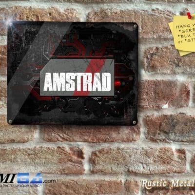 AMSTRAD Hitech on Hitech Circuit Board - Metal Sign
