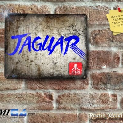 Atari Jackuar - Rustic - Eyecatching Finish - Metal Sign