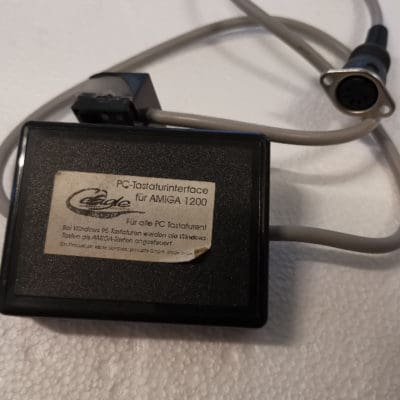 PC keyboard adapter for A1200