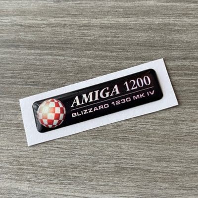 Amiga 1200 Blizzard 1230 MK IV badge