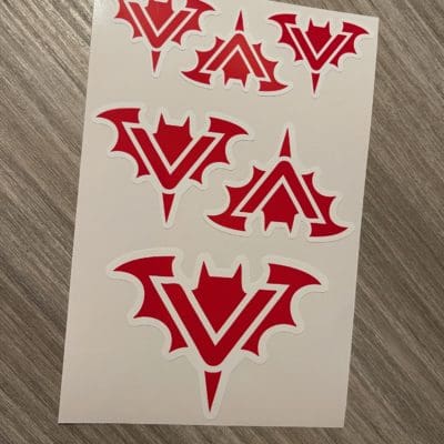 Vampire sticker set