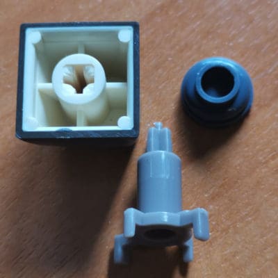 Vic-20 key + plunger - 'Rocket style'