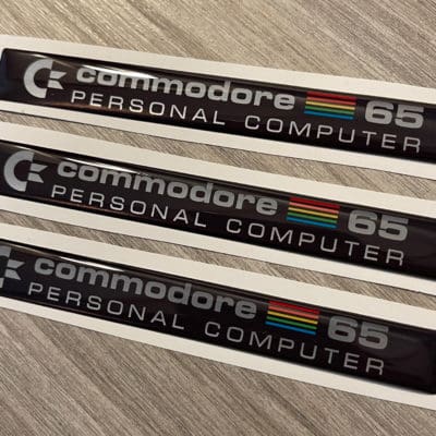 C65 replacement badge for Mega65